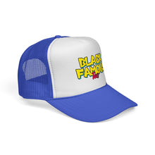 Load image into Gallery viewer, Black Famous Tees Trucker Hat
