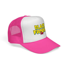 Load image into Gallery viewer, Black Famous Tees Trucker Hat
