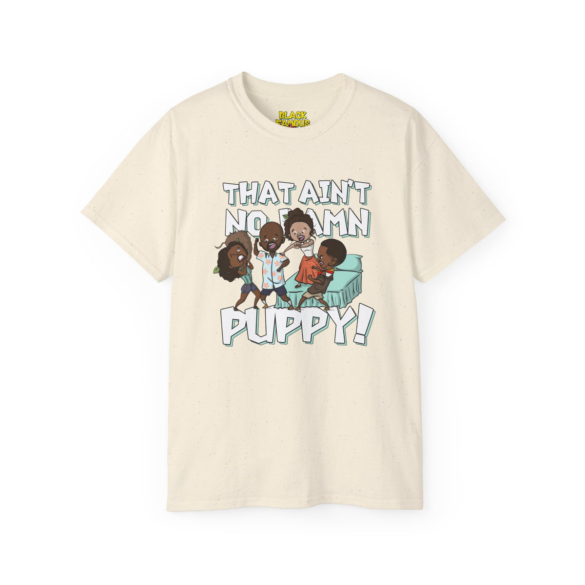 No Damn Puppy Graphic Tee