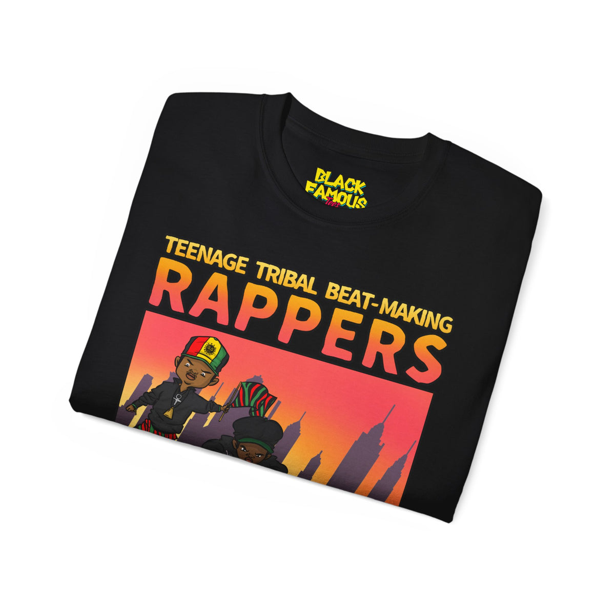 Teenage Tribal Beat-Making Rappers Tee