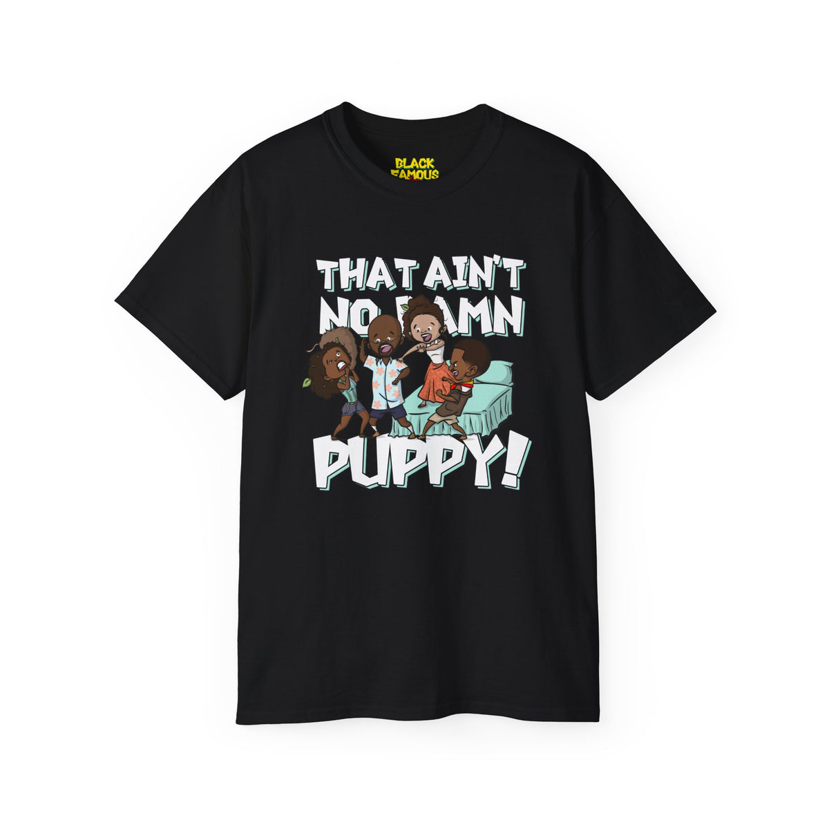 No Damn Puppy Graphic Tee