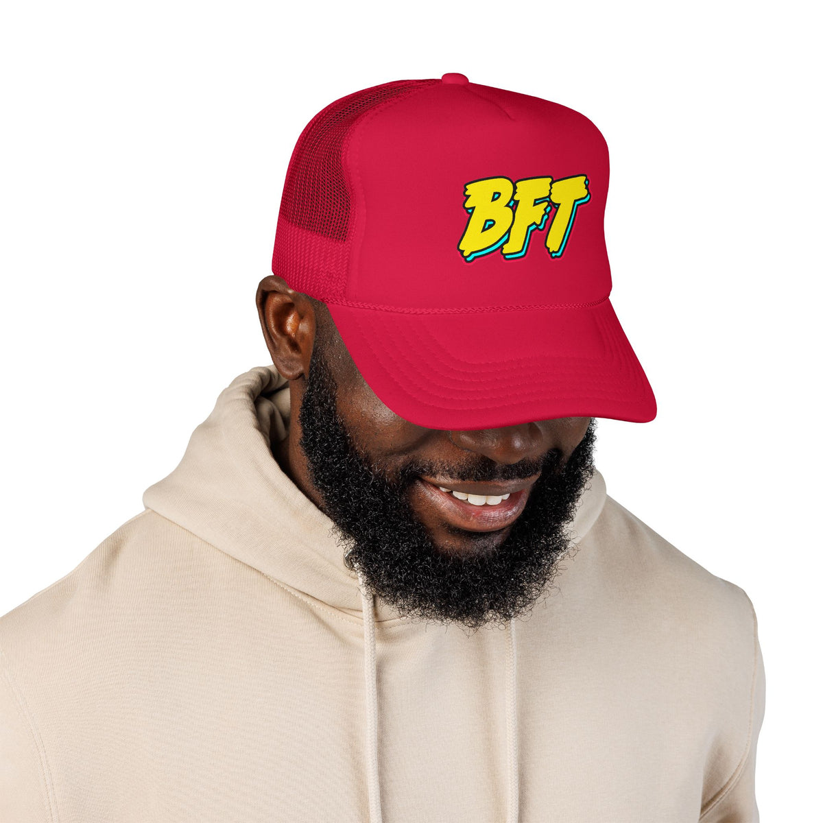 BFT Retro Logo Foam Trucker Hat