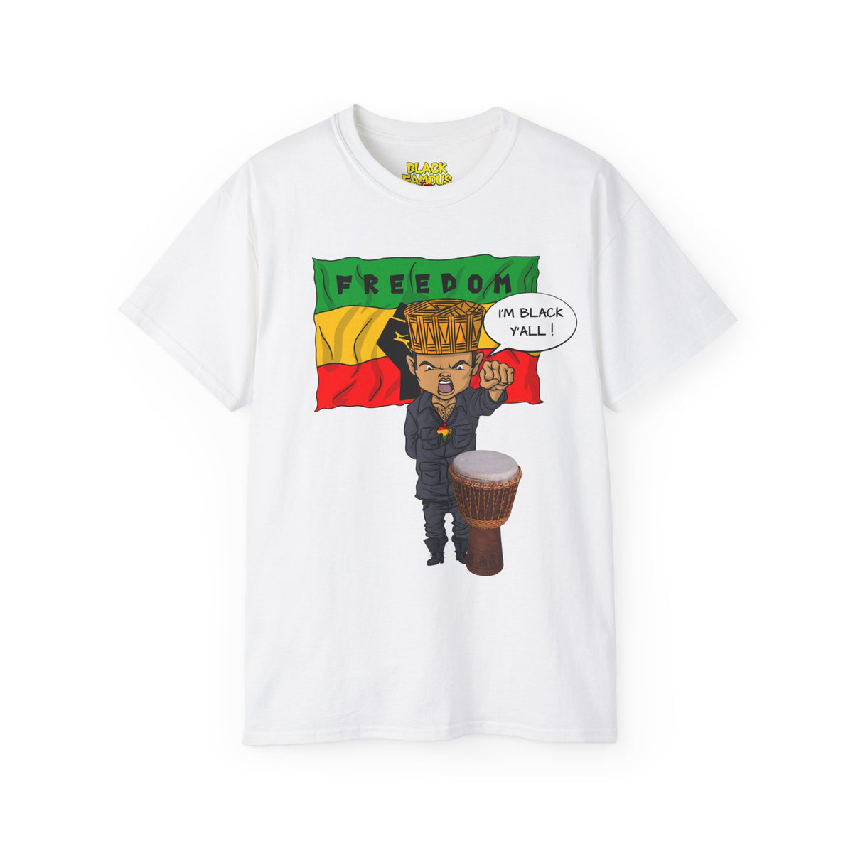I'm Black Y'all! Short Sleeve Tee
