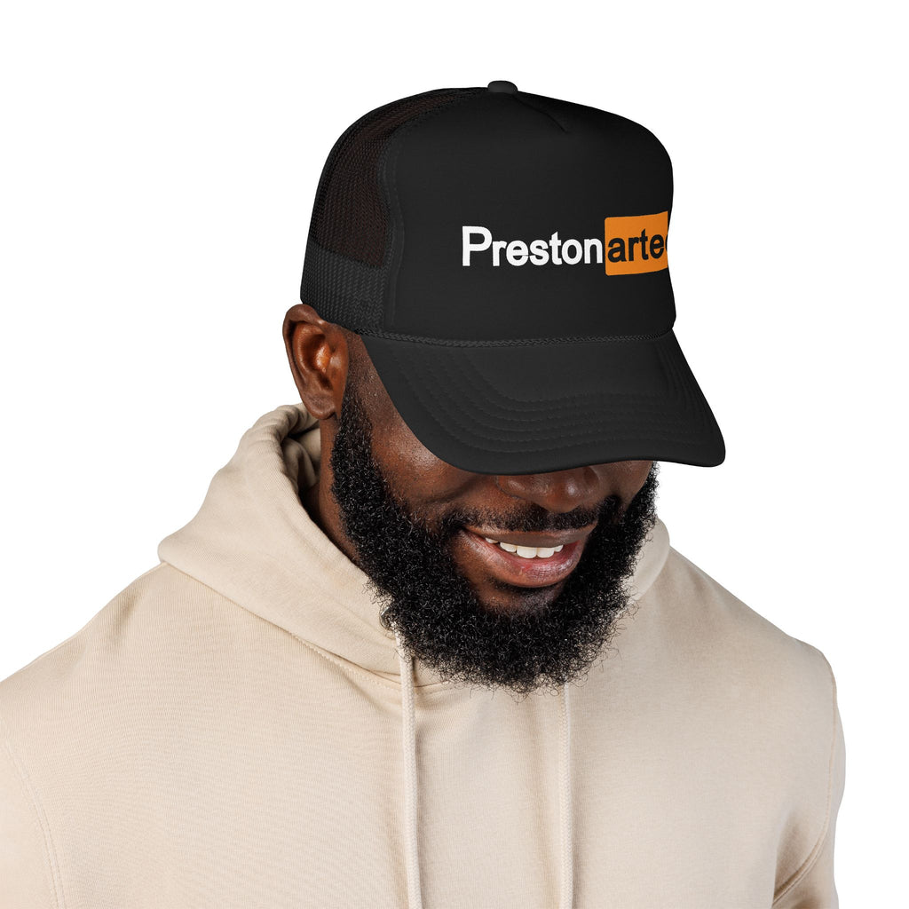 Preston_arted Foam Trucker Hat