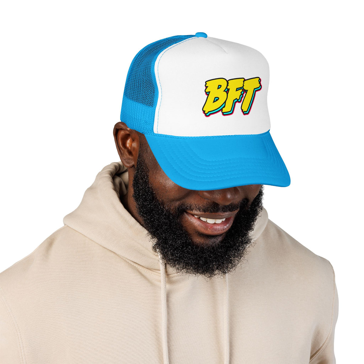 BFT Retro Logo Foam Trucker Hat