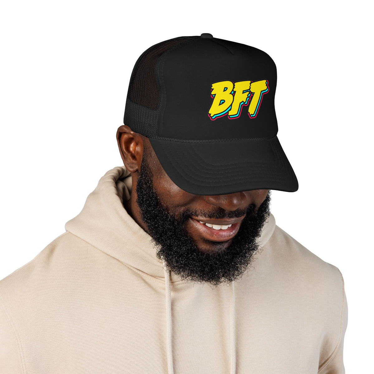 BFT Retro Logo Foam Trucker Hat