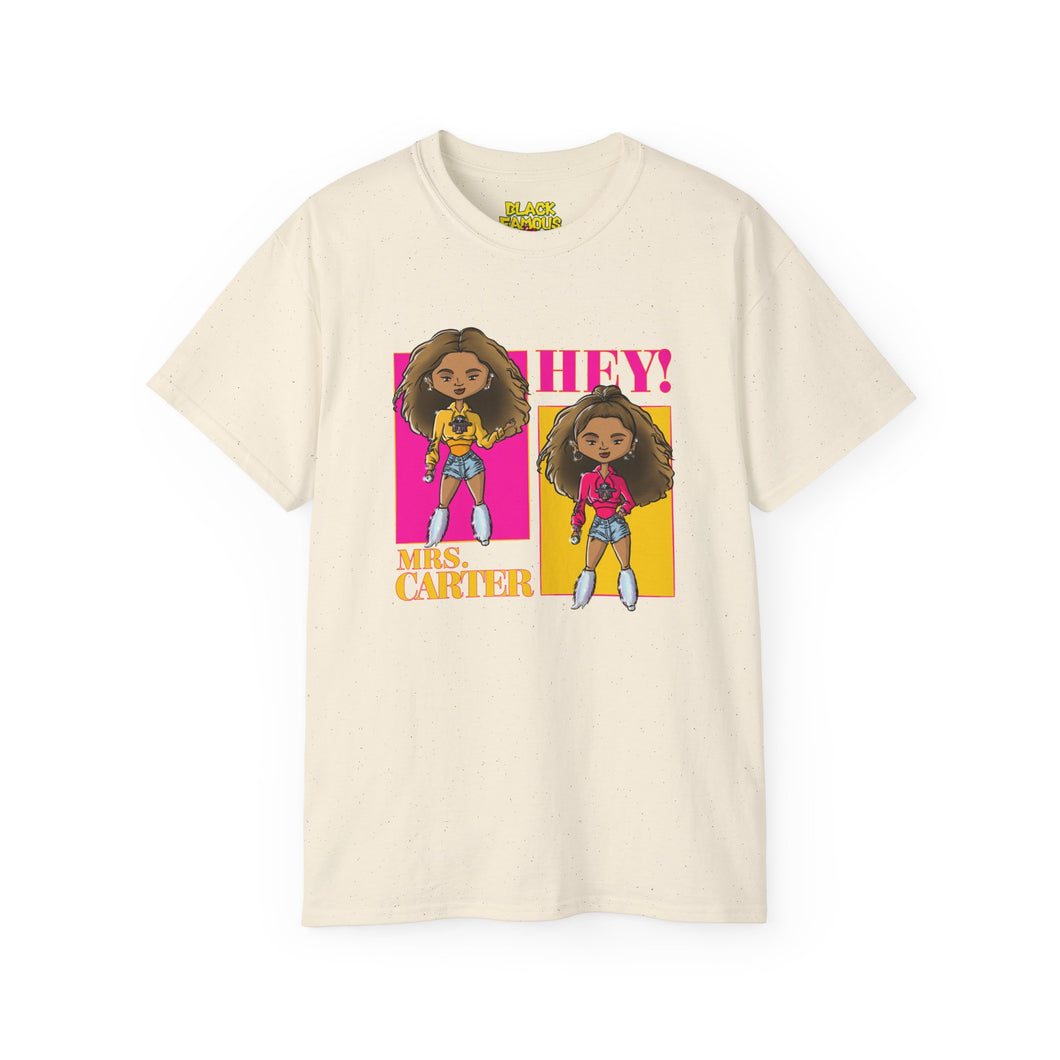 Hey Mrs. Carter Short Sleeve Tee