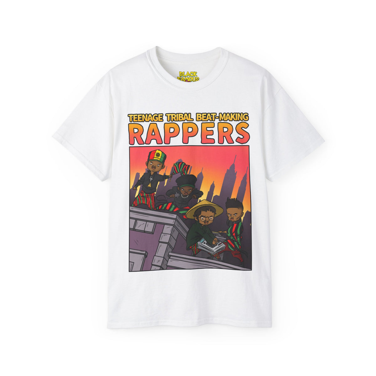 Teenage Tribal Beat-Making Rappers Tee