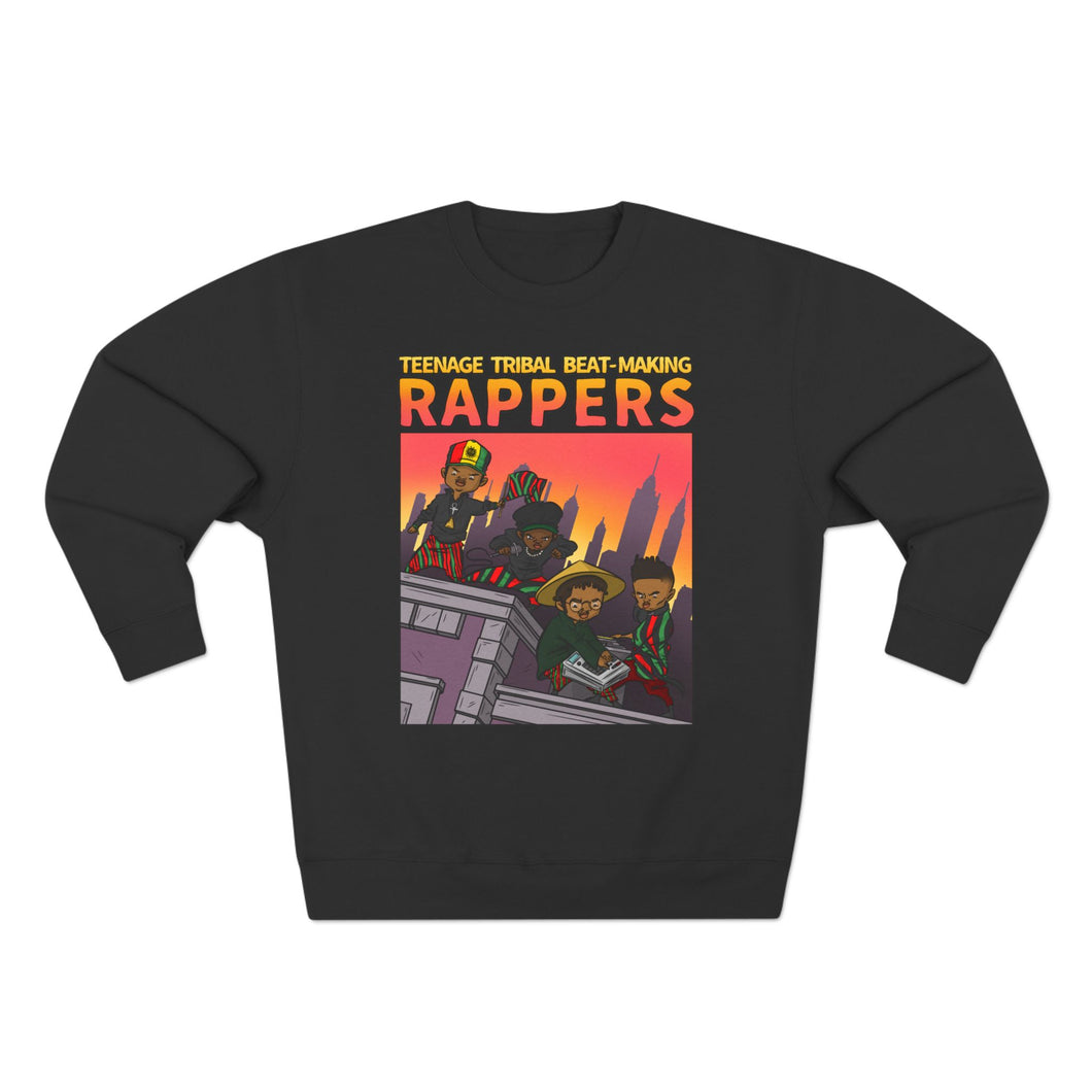 Teenage Tribal Beat-Making Rappers Sweatshirt