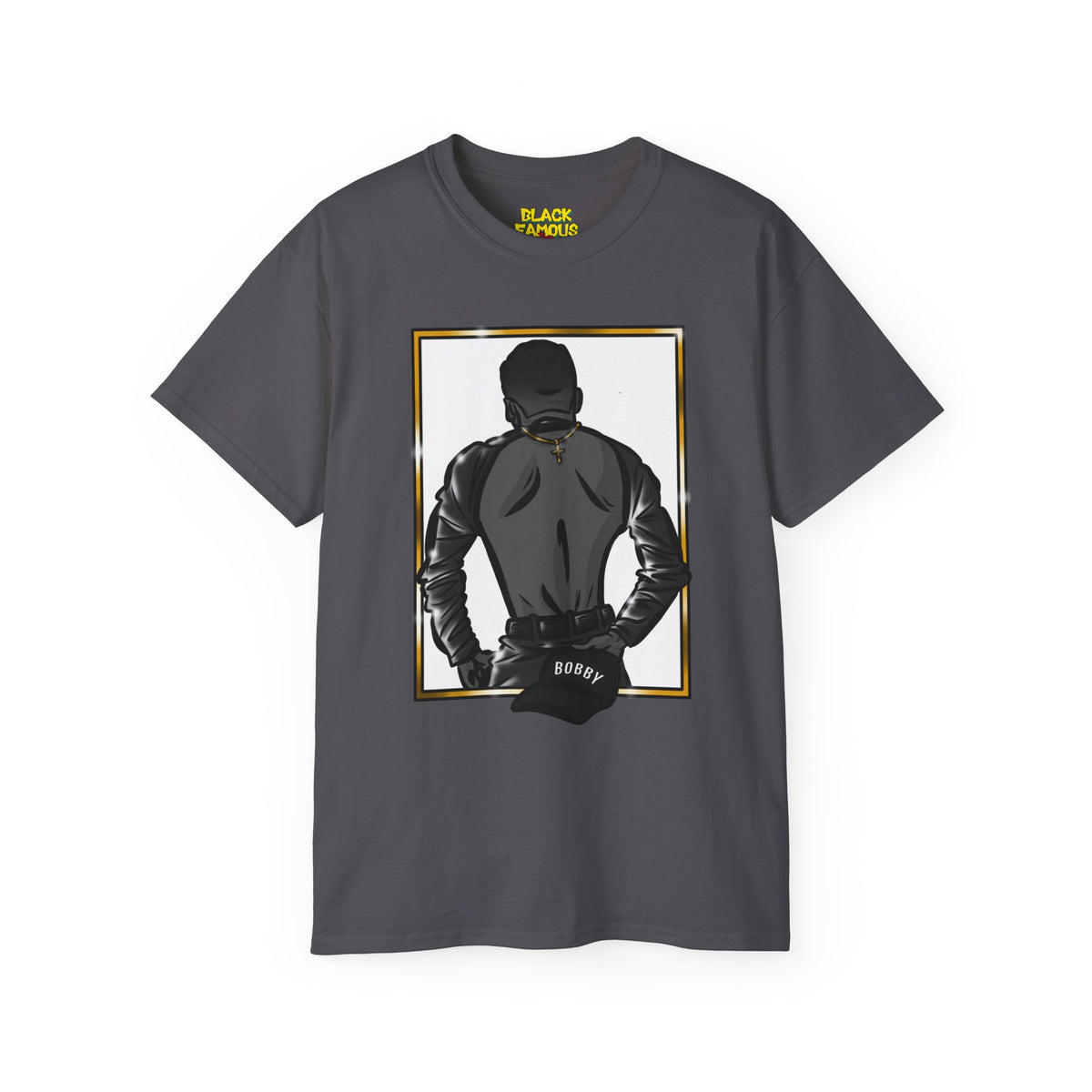 BOBBY Black Famous Tee