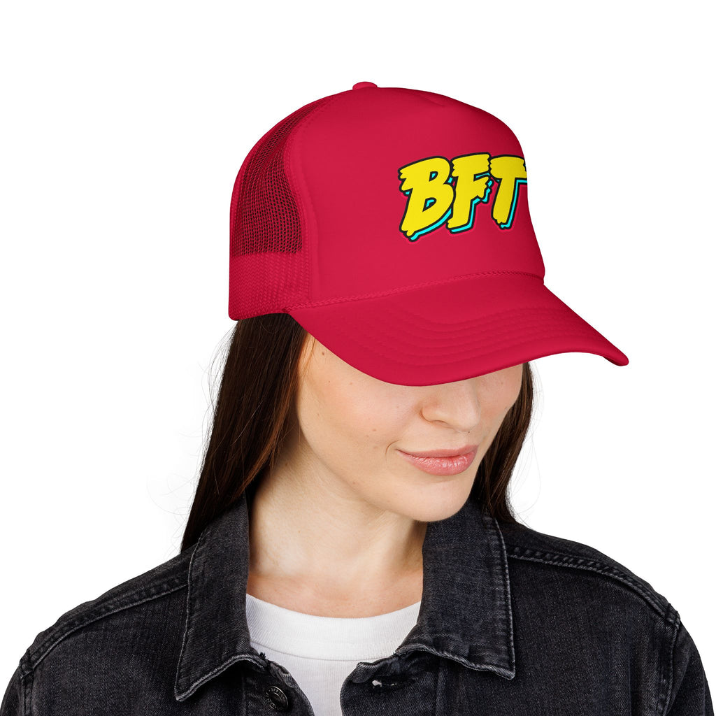 BFT Retro Logo Foam Trucker Hat