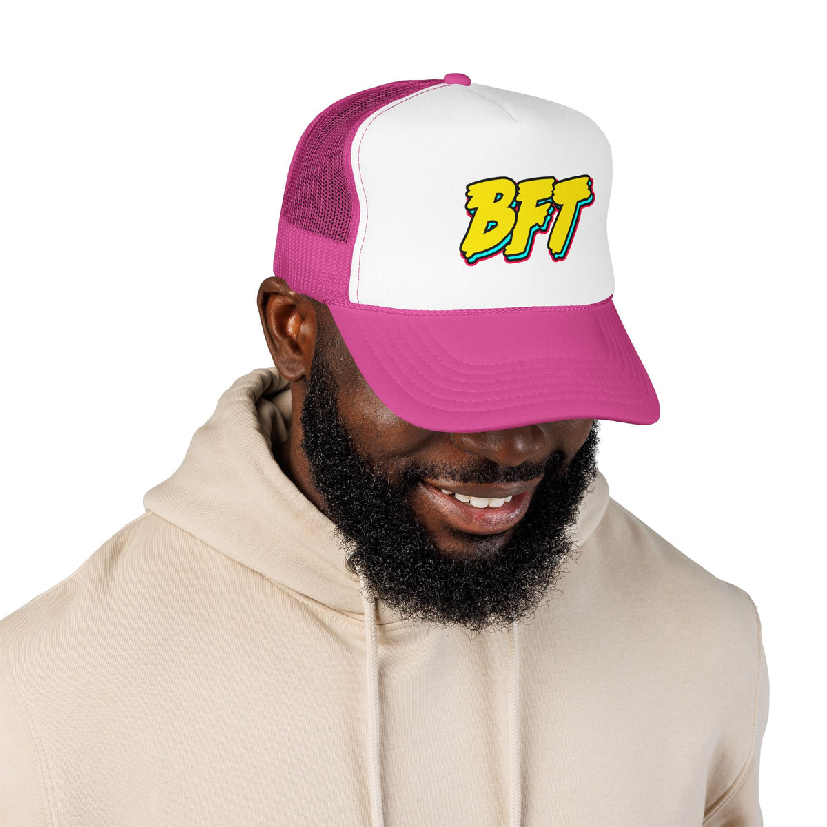 BFT Retro Logo Foam Trucker Hat