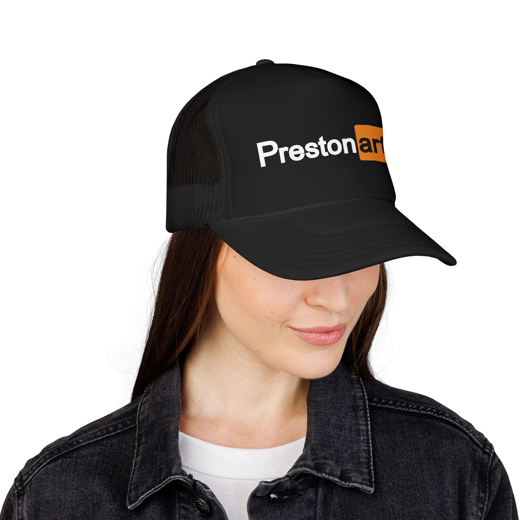 Preston_arted Foam Trucker Hat