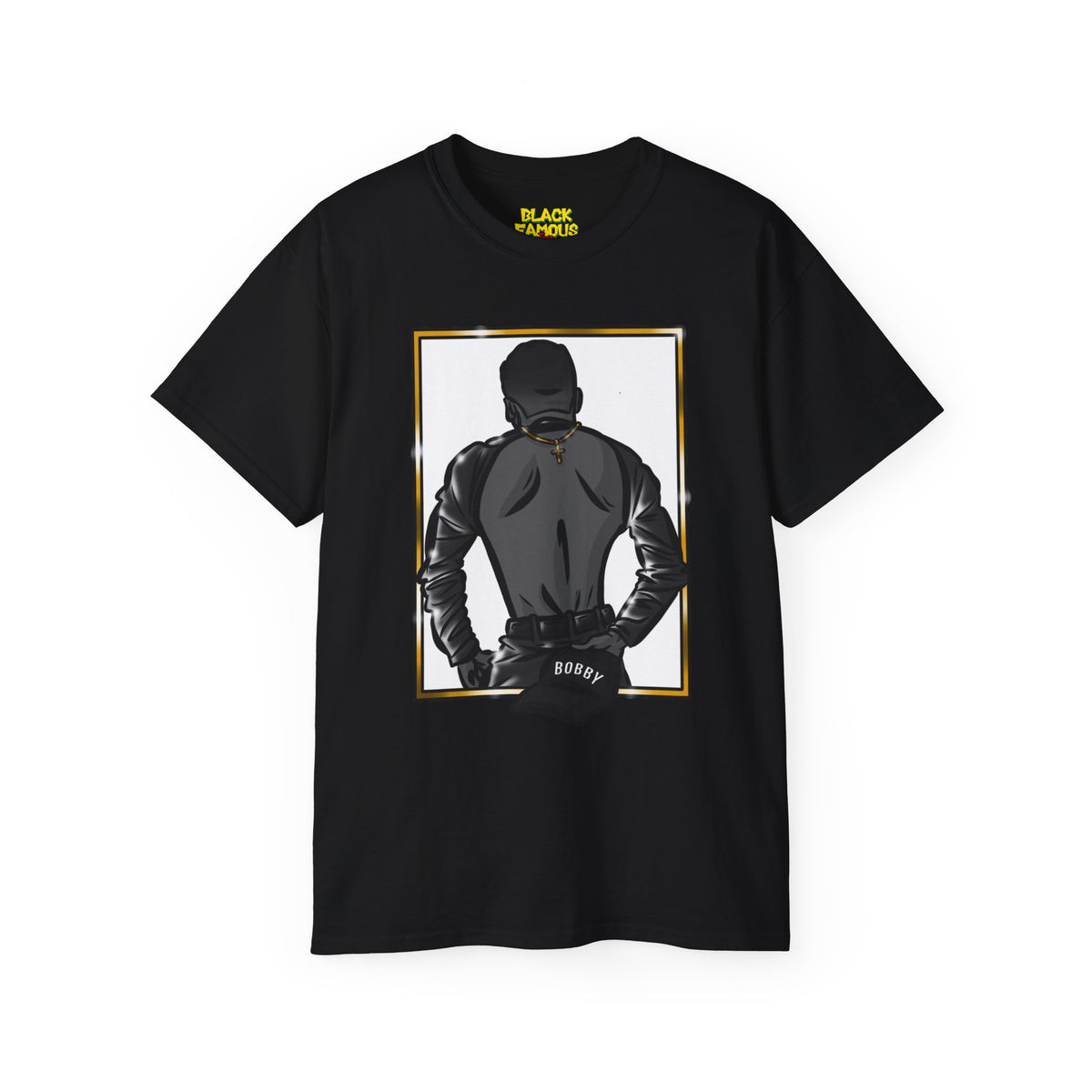 BOBBY Black Famous Tee